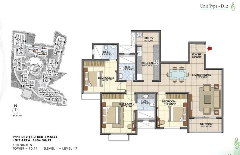 Prestige Song Of The South floor plan 10