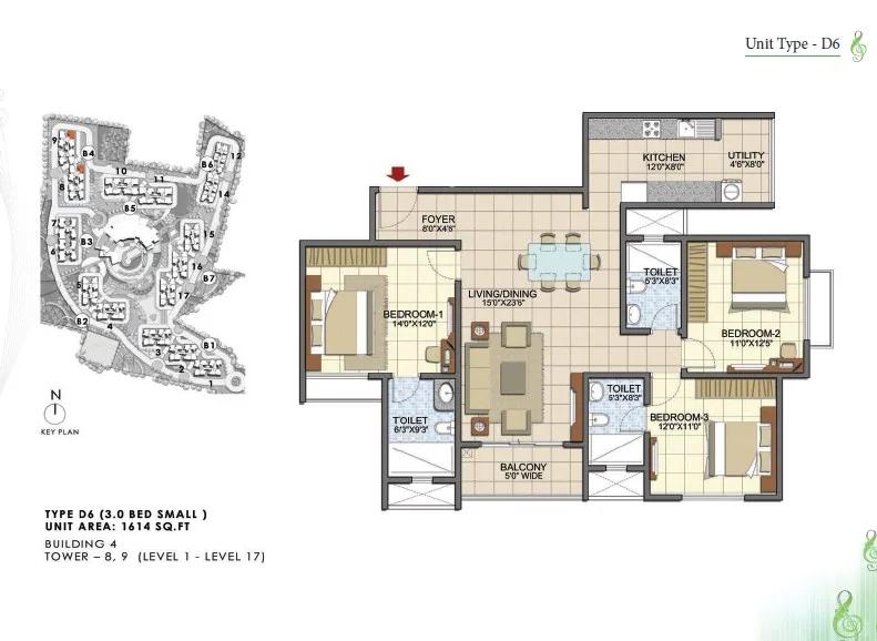 Prestige Song Of The South floor plan 12