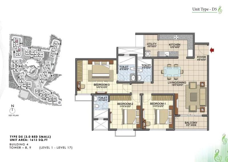 Prestige Song Of The South floor plan 17