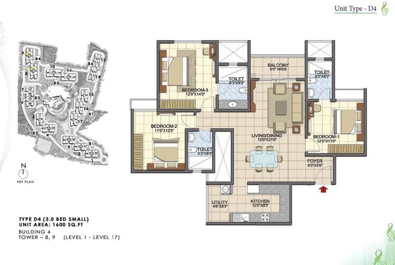 Prestige Song Of The South floor plan 18