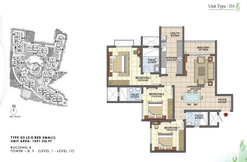 Prestige Song Of The South floor plan 19