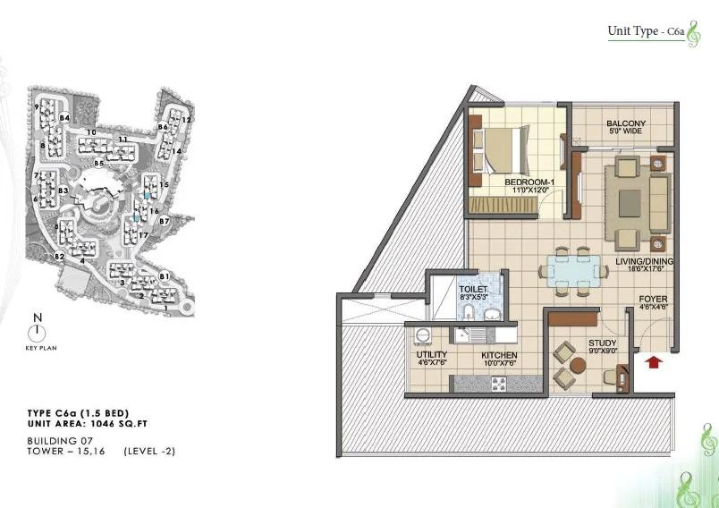 Prestige Song Of The South floor plan 23