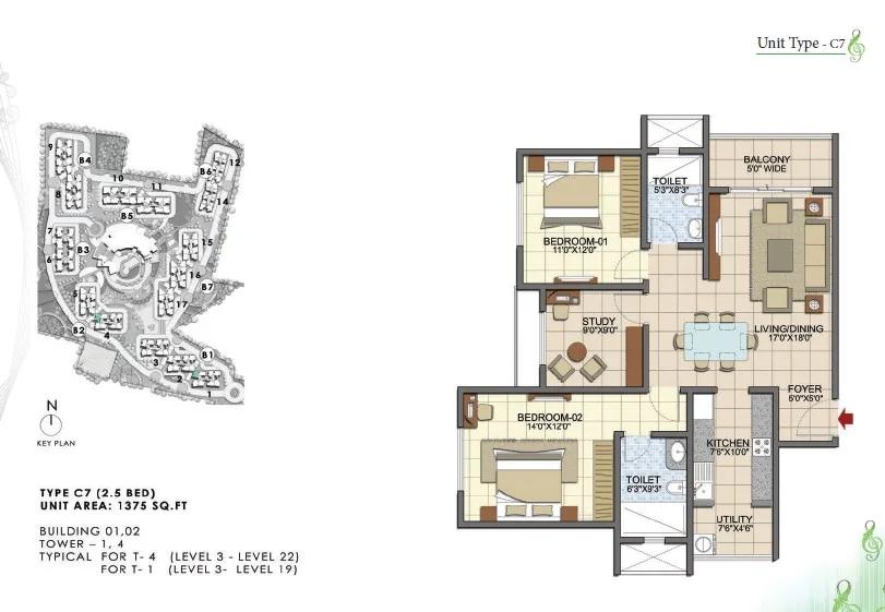 Prestige Song Of The South floor plan 24