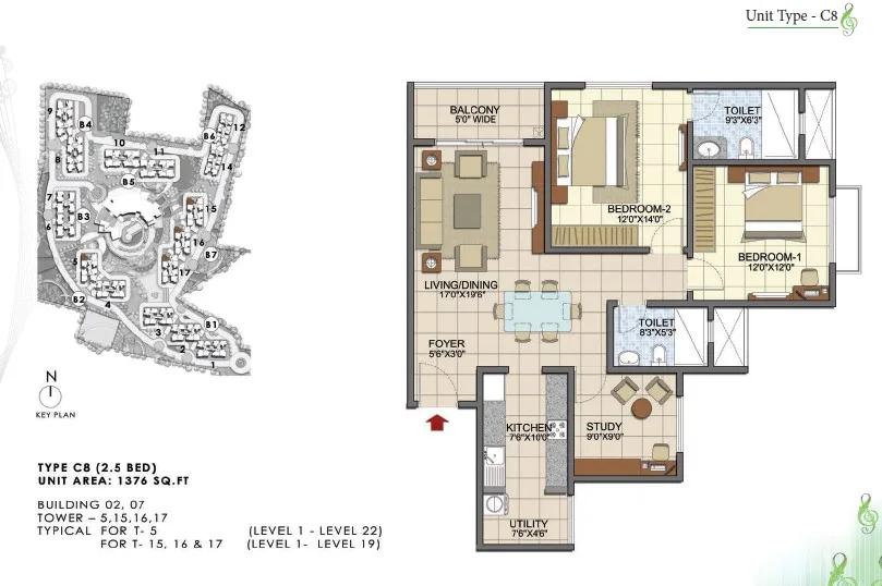 Prestige Song Of The South floor plan 26