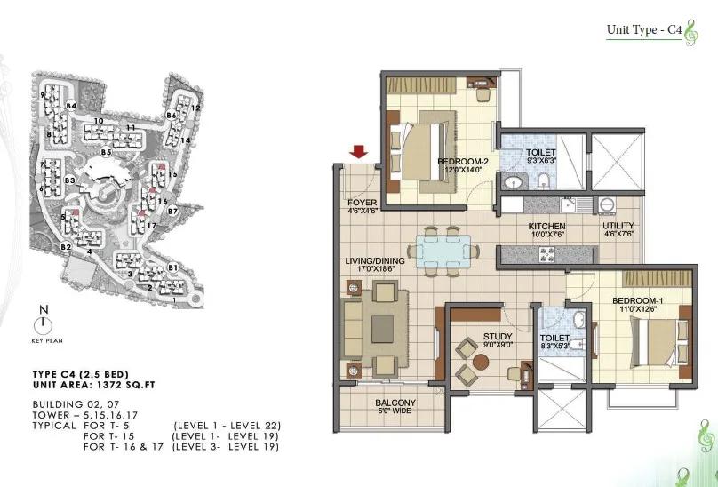 Prestige Song Of The South floor plan 29