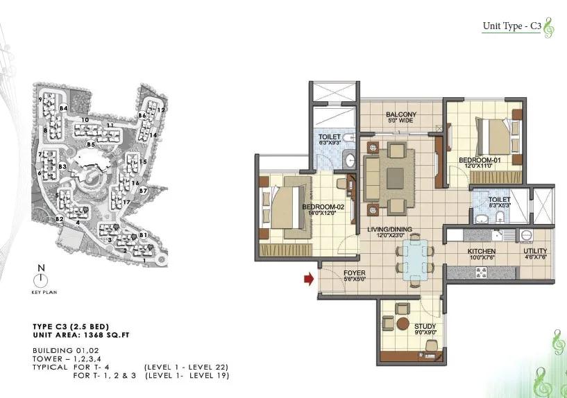 Prestige Song Of The South floor plan 30