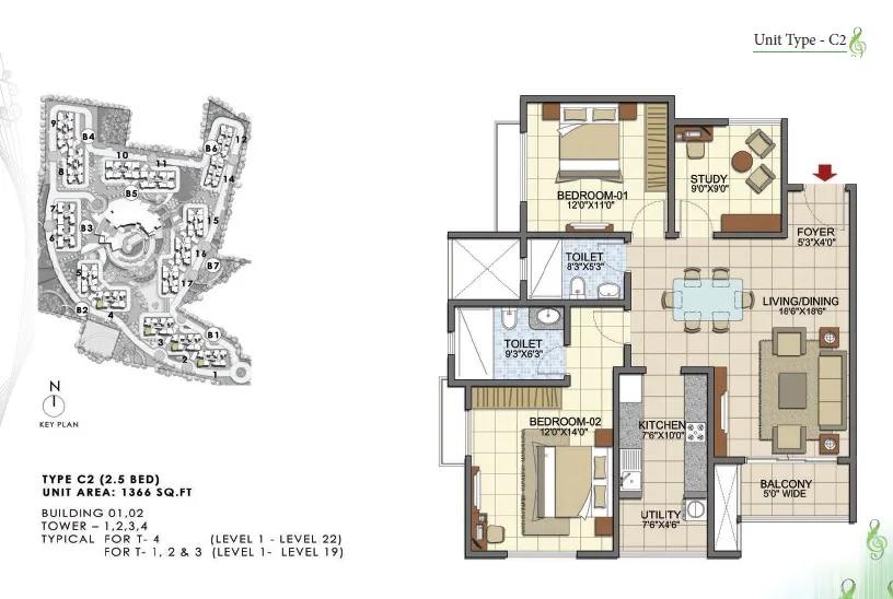 Prestige Song Of The South floor plan 31