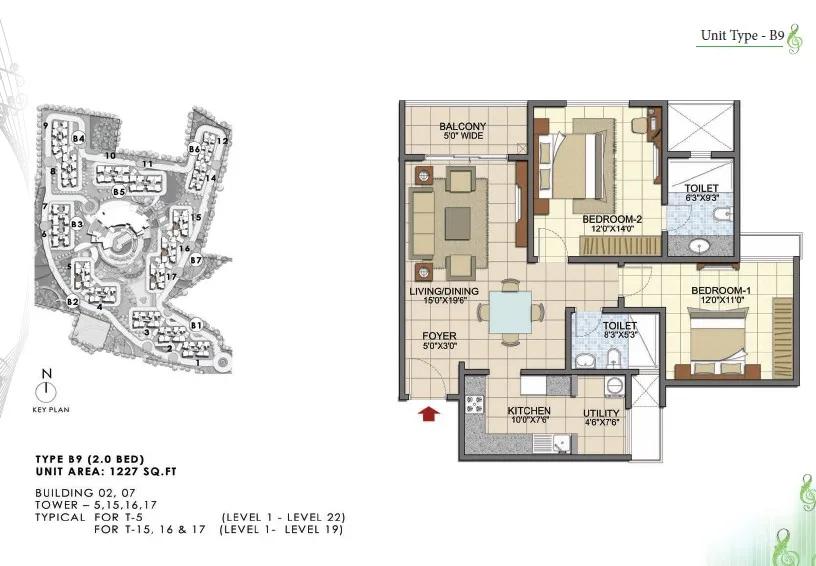 Prestige Song Of The South floor plan 32
