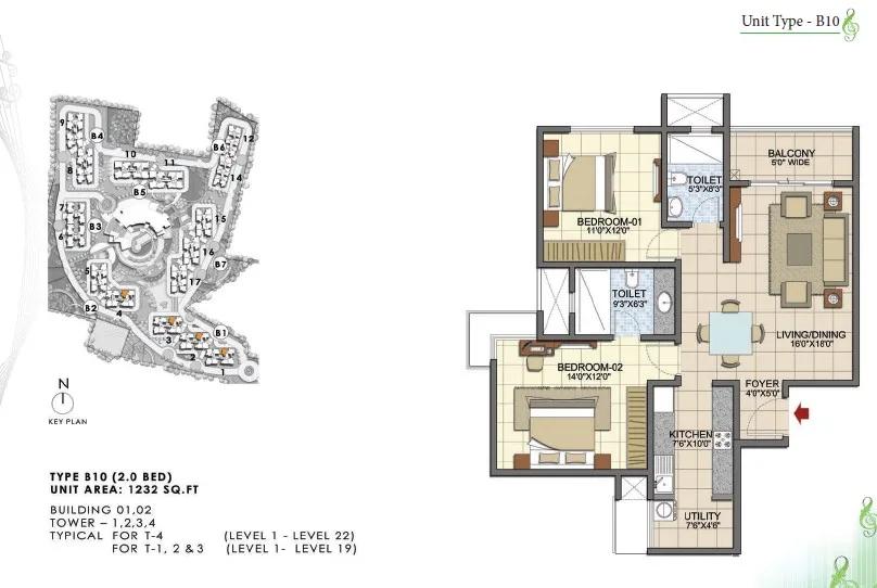 Prestige Song Of The South floor plan 33