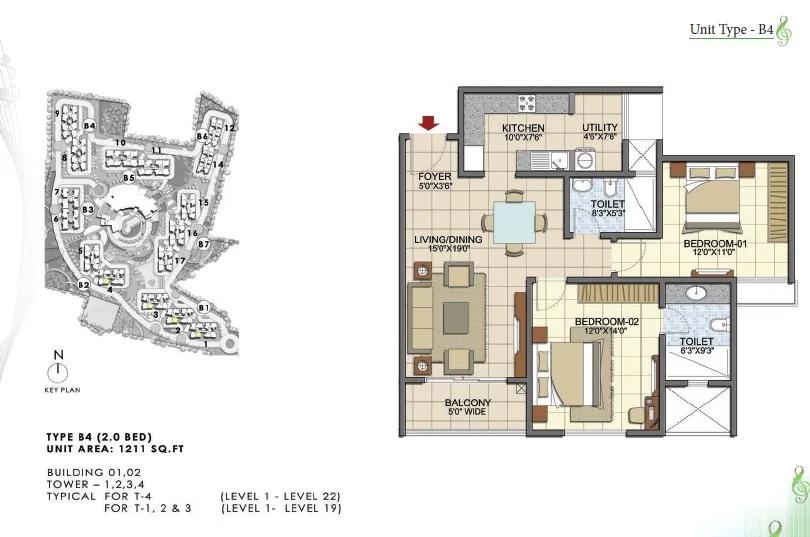 Prestige Song Of The South floor plan 37