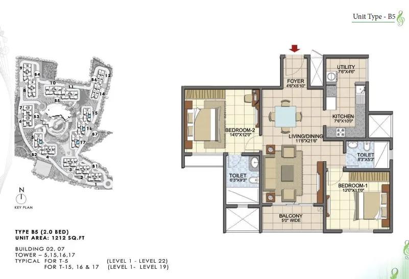 Prestige Song Of The South floor plan 38