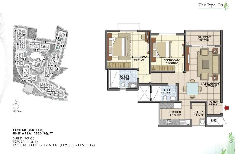 Prestige Song Of The South floor plan 41