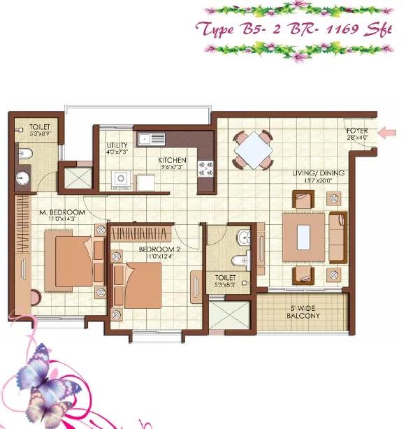 Prestige Kew Gardens floor plan 11