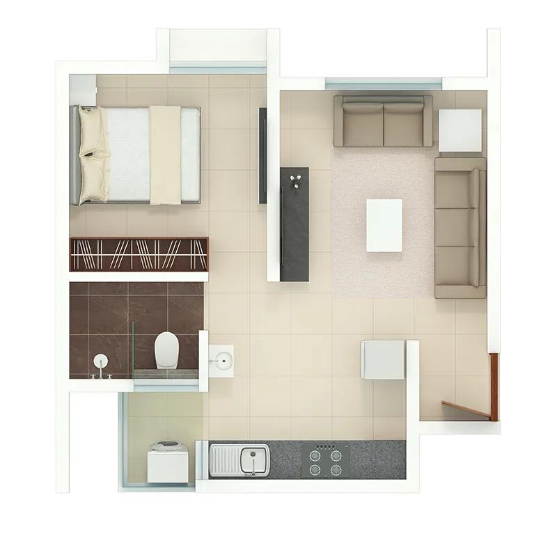 Rohan Akriti floor plan 2