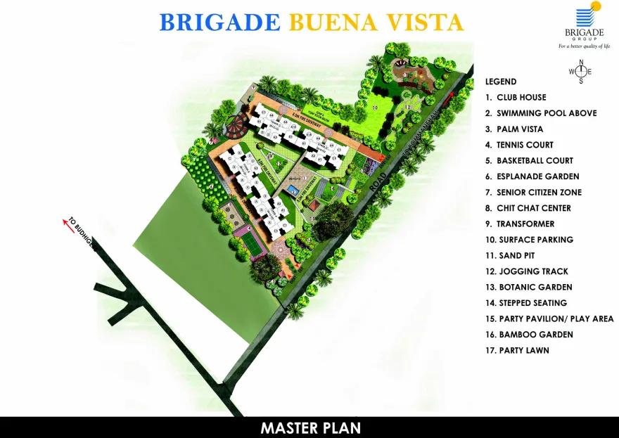 Layout plan of Brigade Buena Vista