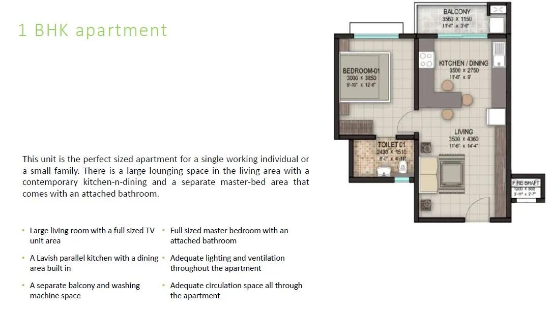 Sobha Dream Acres floor plan 5