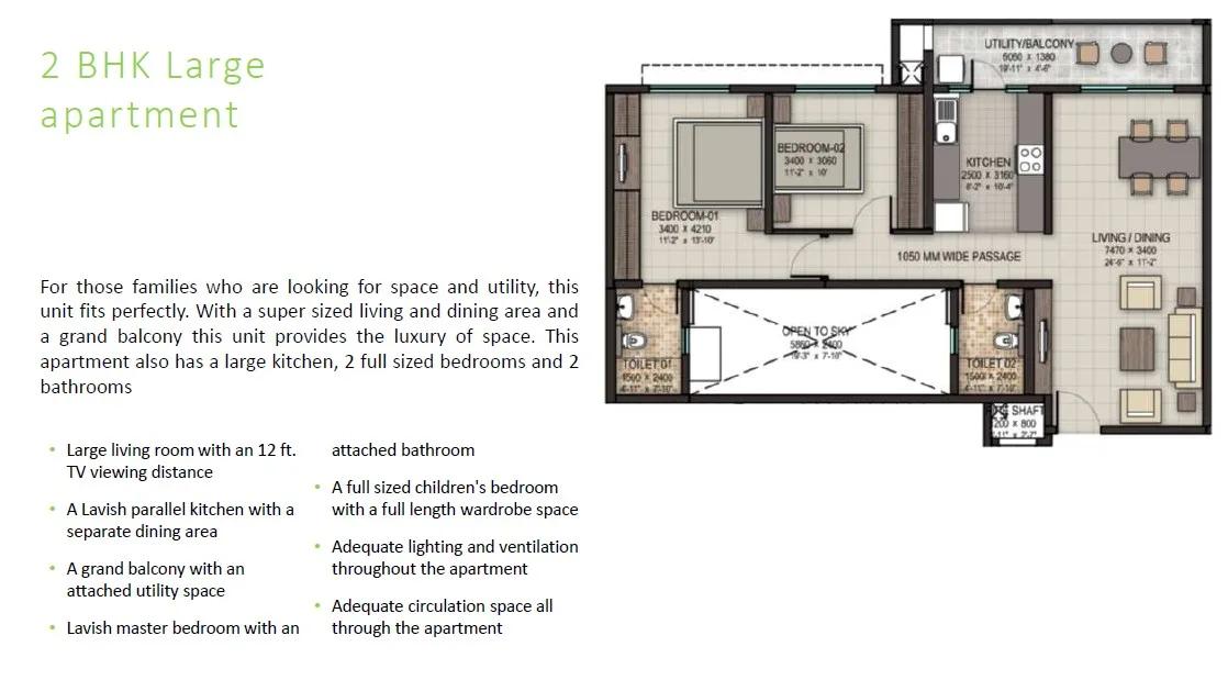 Sobha Dream Acres floor plan 9