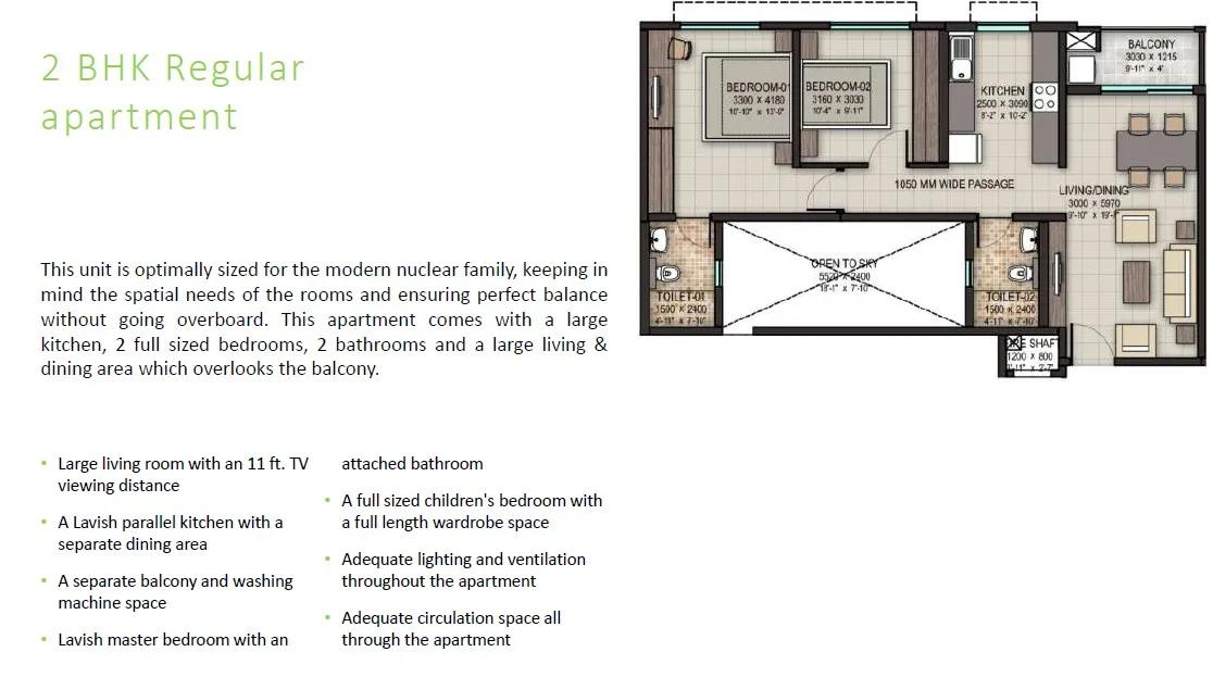 Sobha Dream Acres floor plan 10