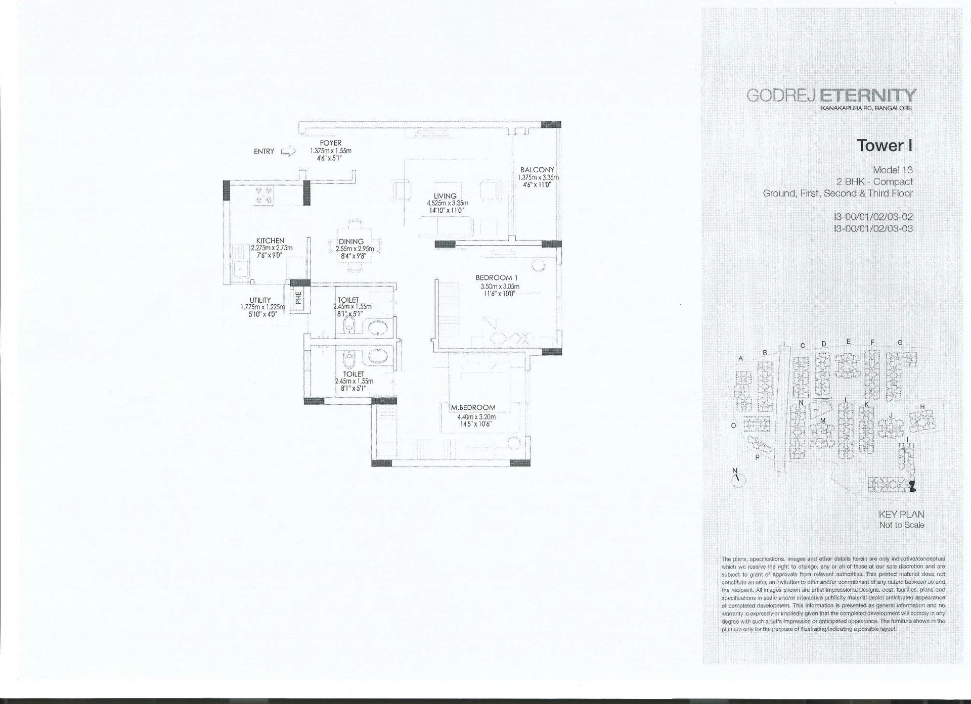 Godrej Eternity floor plan 2