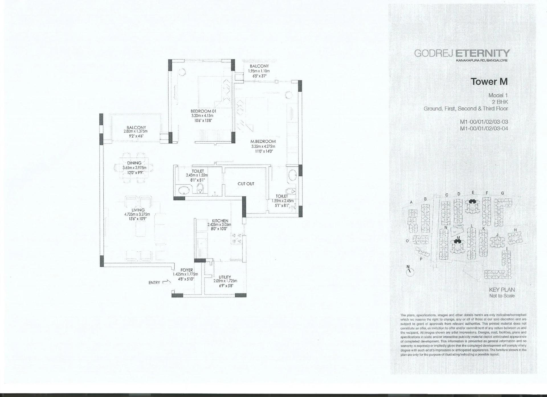 Godrej Eternity floor plan 3
