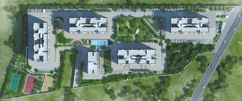 Layout plan of Vaishnavi Gardenia