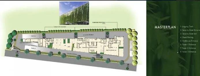 Layout plan of Artisane Forest Breeze