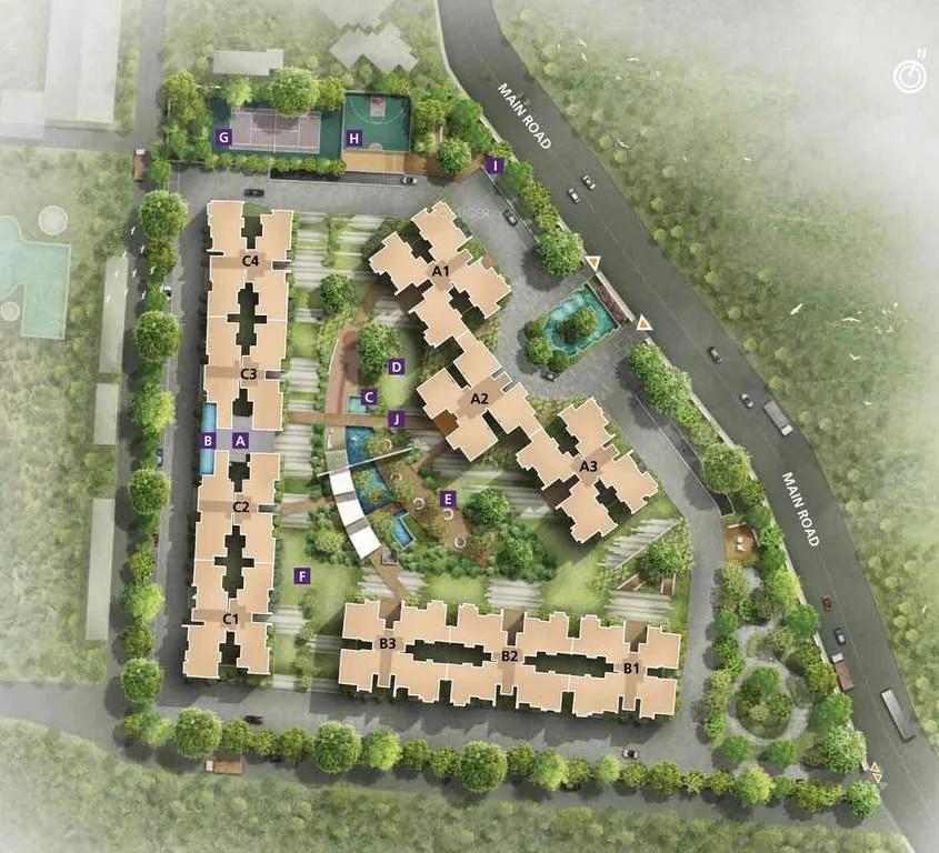 Layout plan of Assetz East Point