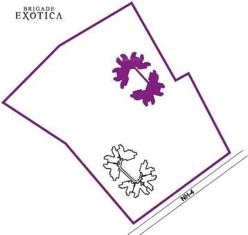 Layout plan of Brigade Exotica