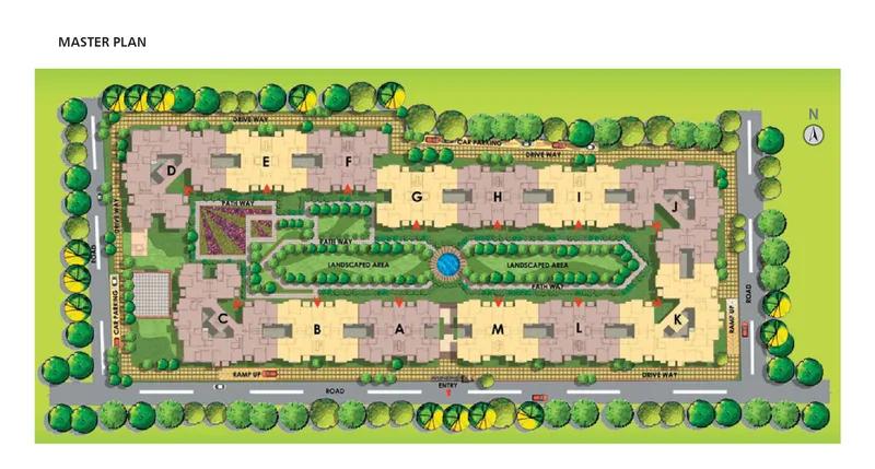 Layout plan of Brigade Sparkle