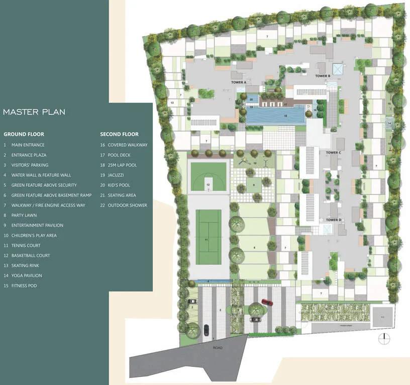 Layout plan of DNR Reflection