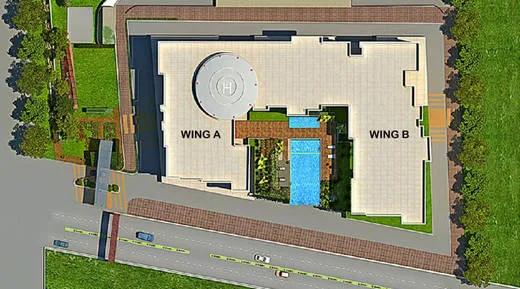 Layout plan of Godrej Platinum