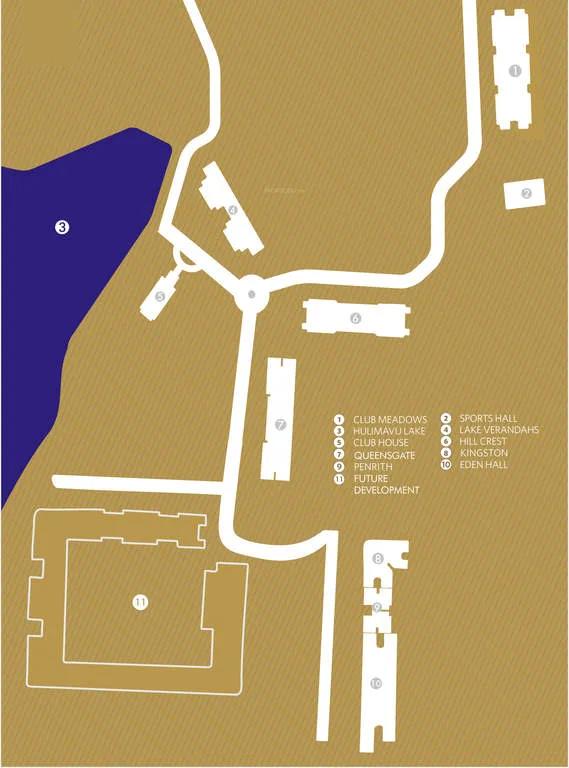 Layout plan of Hiranandani Hillcrest
