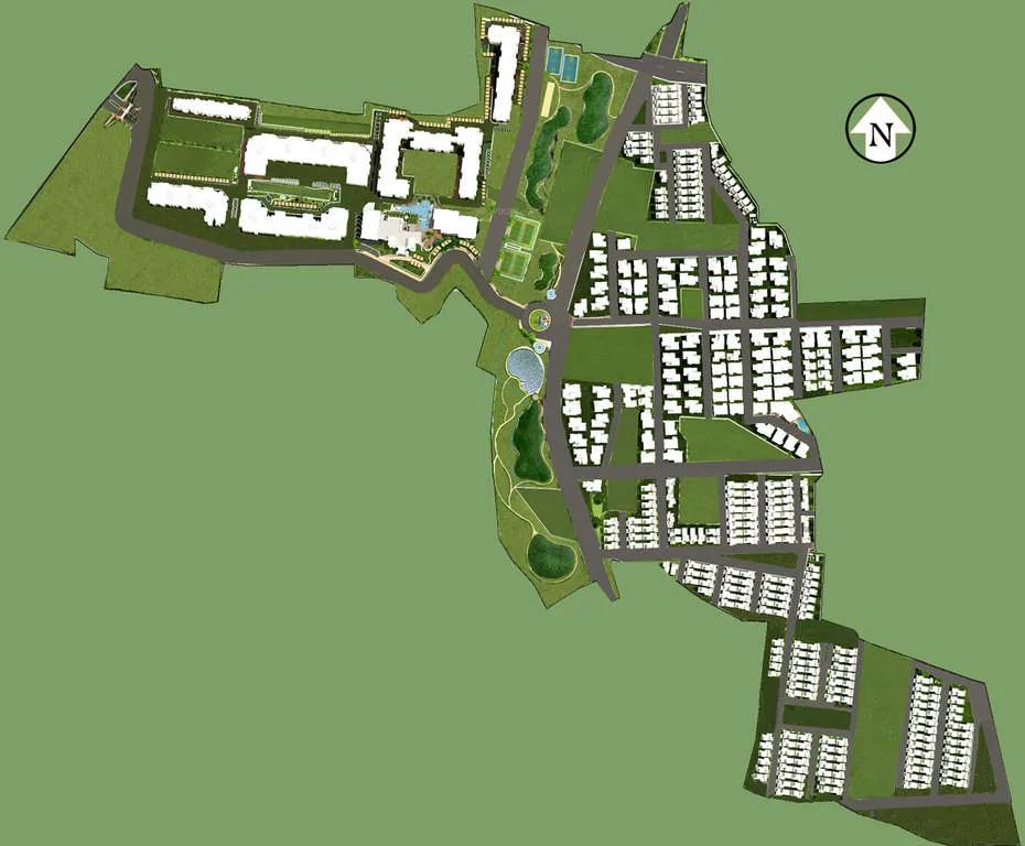 Layout plan of Hiranandani Cypress