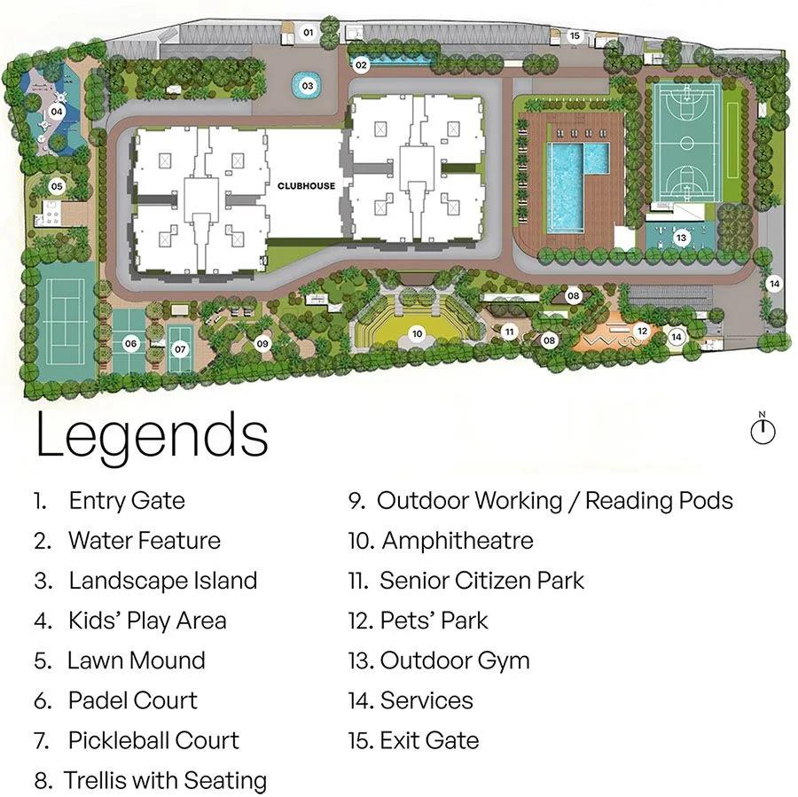 Layout plan of Assetz Codename Altitude