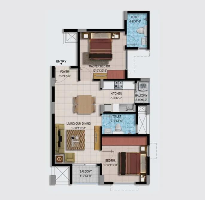Provident Neora floor plan 4