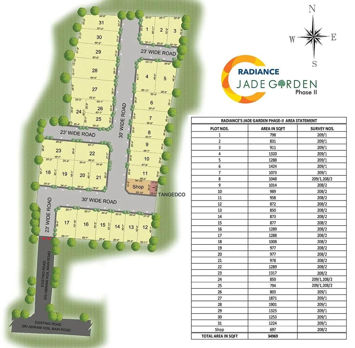 Layout plan of Radiance Jade Garden