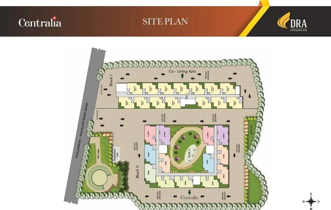 Layout plan of DRA Centralia