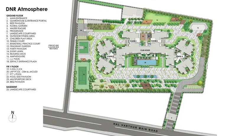 Layout plan of DNR Atmosphere