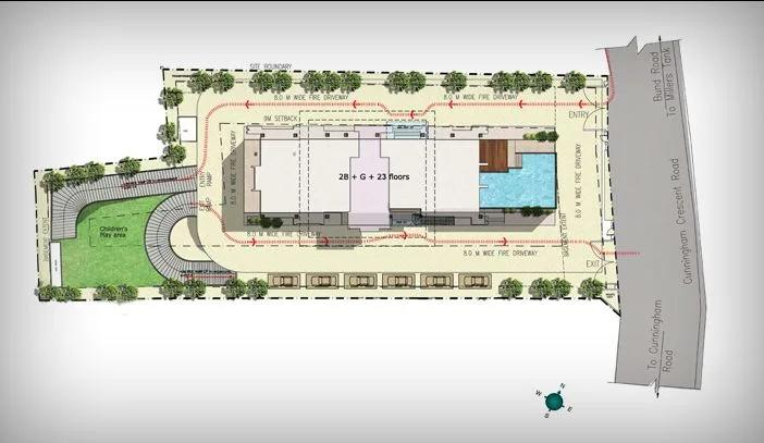 Layout plan of Prestige Kenilworth