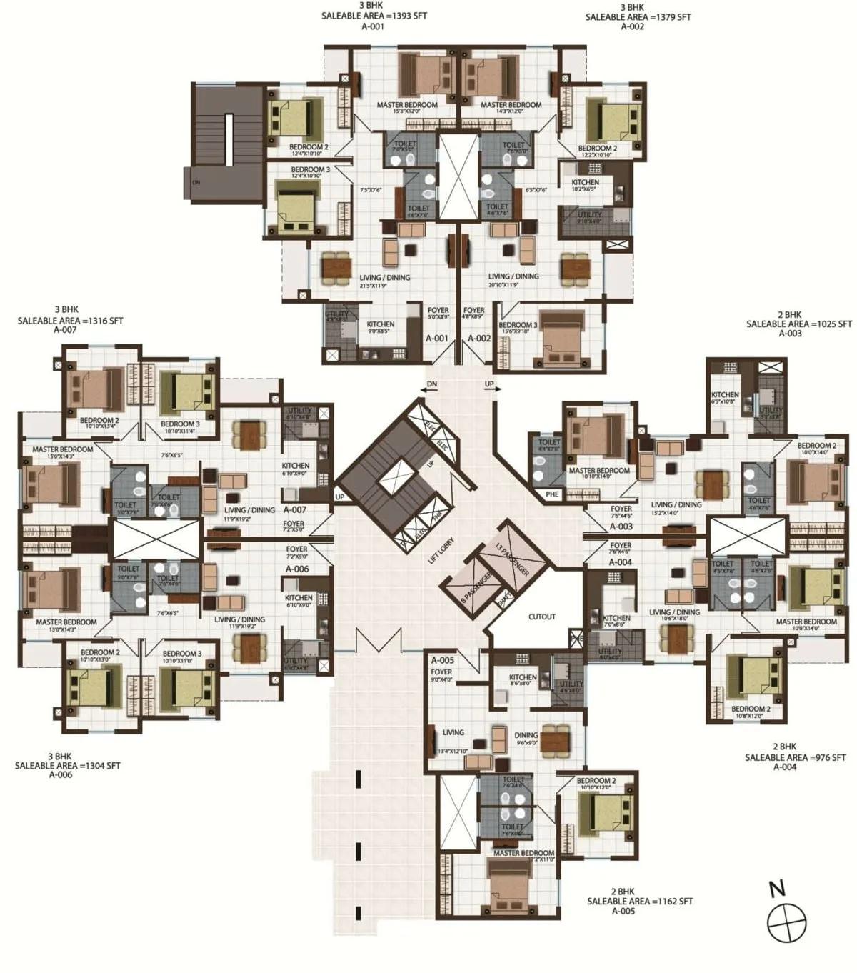 Century Indus floor plan 1