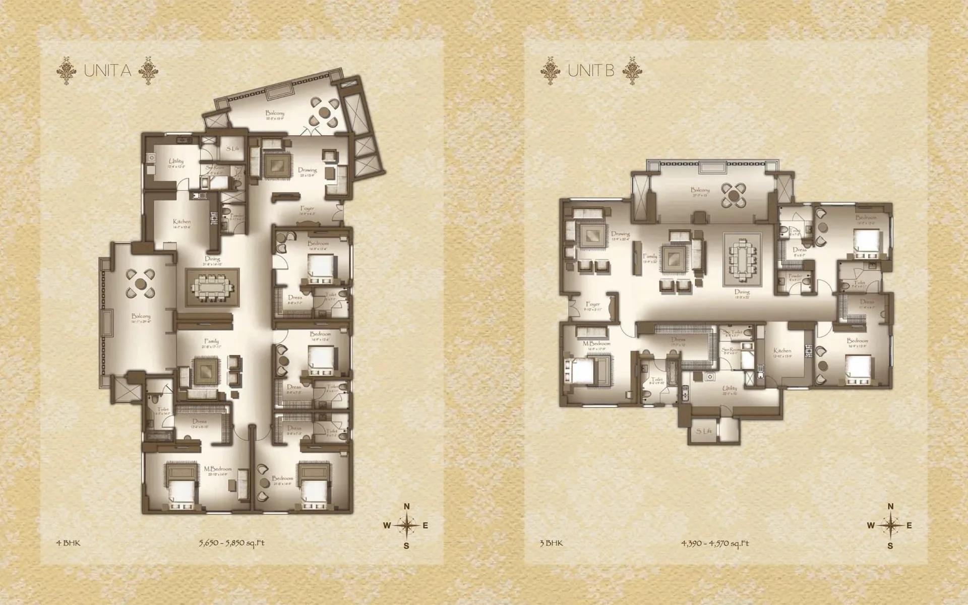 Legacy Cirocco floor plan 1