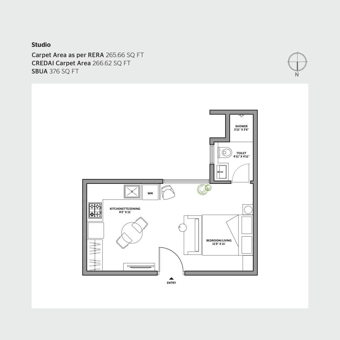 Assetz Canvas and Cove Phase 2 floor plan 3