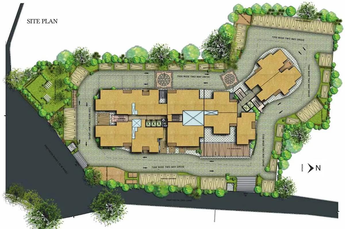 Layout plan of RWD Corniche
