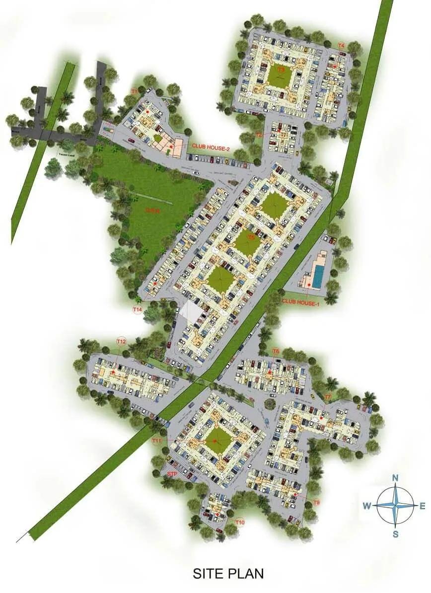 Layout plan of Casagrand Supremus