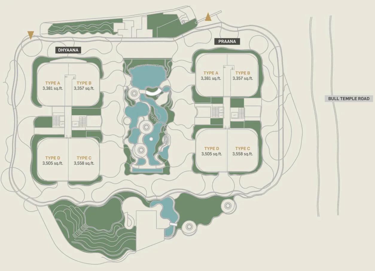 Layout plan of Svasa Homes