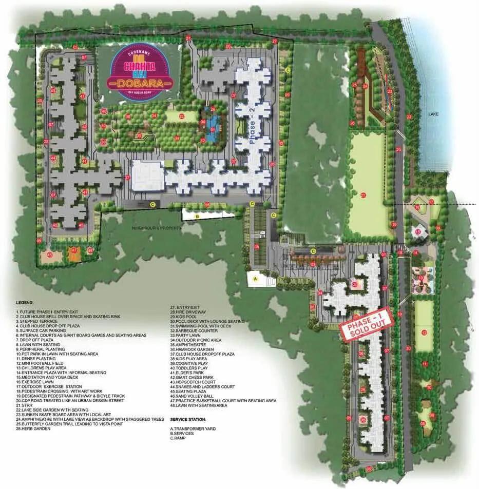 Layout plan of Shriram Codename Dil Chahta Hai Dobara