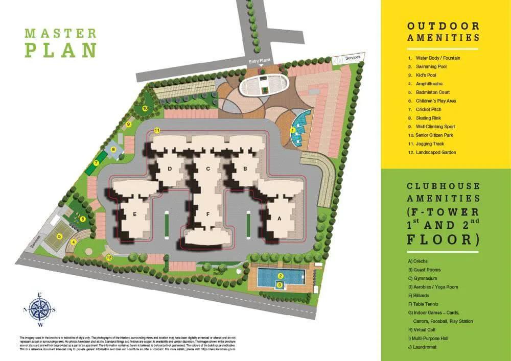 Layout plan of Provident ParkWoods