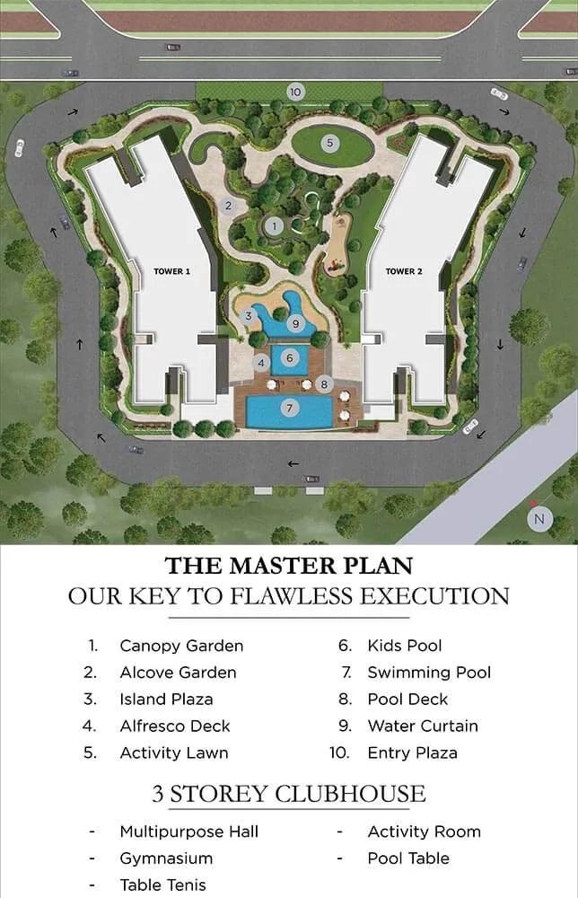 Layout plan of Sobha Dream Heights