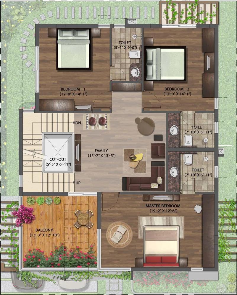 NVT Mystic Garden floor plan 4