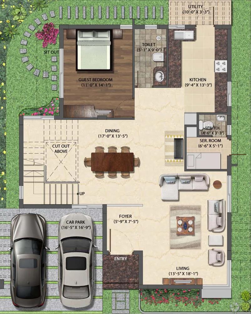NVT Mystic Garden floor plan 5